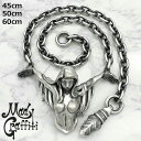 【お買い物マラソン ポイント5倍!】 マッドグラフィティ Mad Graffiti クルシフィクシャン 2rd L ハーフ ネックレス シルバーネックレス メン...