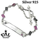 【ポイント5倍! 13日まで!】 エフエーエル F.A.L FAL カラー リングビリーブ シルバー ブレスレット アクセサリー ブラックキュービック 合成ルビ...