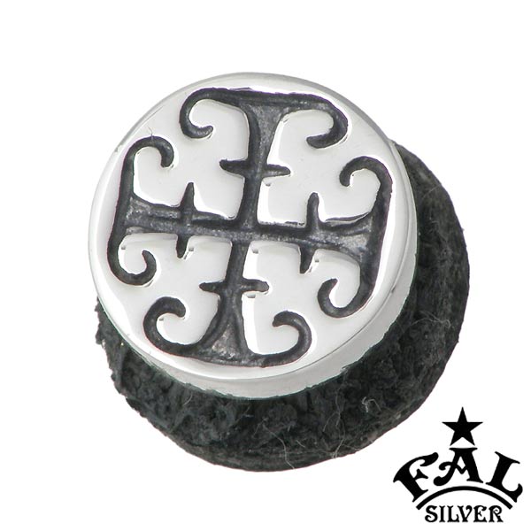 エフエーエル F.A.L FAL メンズ スクリュースタッズヴァンパイア スクリュースタッズ クロス 真鍮 925 スターリングシルバー FA-BT-0019