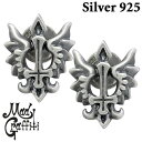 【ポイント5倍! 13日まで!】 マッドグラフィティ Mad Graffiti シルバー ピアス アクセサリー デグラデイション 両耳用 MG-PE-0002-...