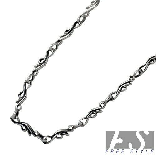 楽天LIFE ＆ JEWELRY シーズ ロッソ【ポイント5倍！30日まで！】 フリースタイル FREE STYLE ネックレス レディース メンズ シルバー ジュエリー チェーン アラベスク 925 スターリングシルバー FSN-842