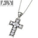 フリースタイル FREE STYLE クロス シルバー ペンダントトップ アクセサリー キュービック ハート チェーン別売り シルバー925 スターリングシルバー FSP-828CCZ