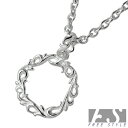 フリースタイル FREE STYLE ネックレス レディース シルバー ジュエリー アラベスク リング チェーン付き 925 スターリングシルバー FSP-862L-CL60