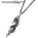 【ポイント3倍!18日限り 】 ジゴロウ GIGOR x VANNESS ネックレス レディース シルバー ジュエリー ダイヤモンド イリネス ハート 925 ...