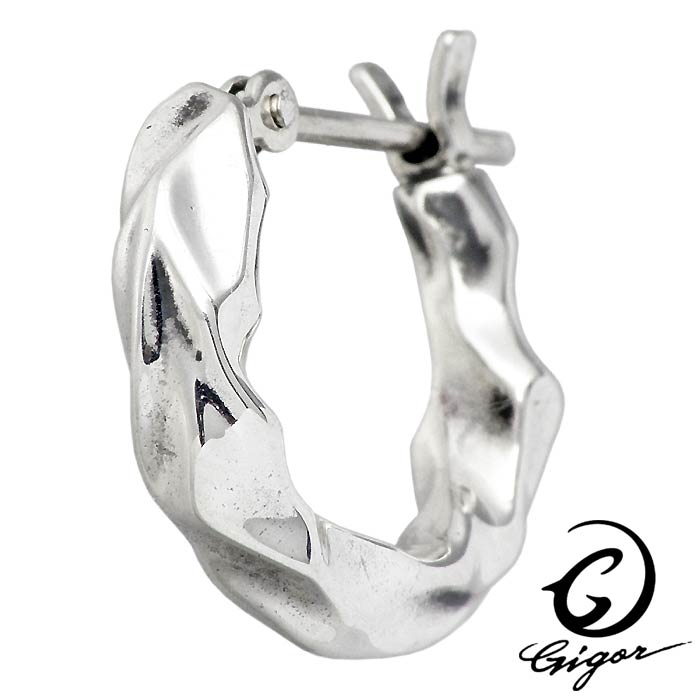 ジゴロウ GIGOR ミスラリット シルバー ピアス アクセサリー 1個売り 片耳用 メンズ レディース NO-366