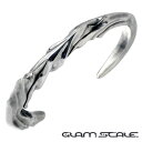 【ポイント5倍!30日限り!】 グラムスケイル GLAM SCALE シルバー バングル アクセサリー ブレスレット アクセサリー シルバー925 スターリングシルバー GS-DB-002