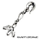 グラムスケイル GLAM SCALE キーチェーン メンズ シルバー ジュエリー キーホルダー 925 スターリングシルバー GS-LK-002