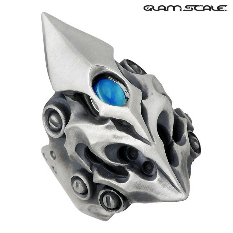 グラムスケイル GLAM SCALE シルバー リング ブルートパーズorガーネット 指輪 アクセサリー 15〜27号 シルバー925 スターリングシルバー GS-LR-001