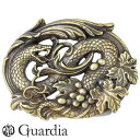 【ポイント5倍!最大1500円OFFクーポン 5/6まで】 ガルディア Guardia ベルトバックル メンズ ディオニュソス 真鍮 蛇 925 スターリングシ...