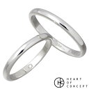 【ポイント5倍! マラソン期間】 ハートオブコンセプト HEART OF CONCEPT シルバー ペア リング 指輪 アクセサリー ダイヤモンド タイズ 7~...