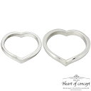 【ポイント5倍! マラソン期間】 ハートオブコンセプト HEART OF CONCEPT シルバー ペアリング 指輪 アクセサリー エターナルラブ ハート 6~...