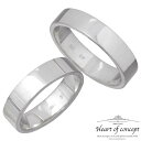 【ポイント5倍! マラソン期間】 ハートオブコンセプト HEART OF CONCEPT シルバー ペアリング 指輪 アクセサリー フラット ピンキー 1~13...
