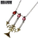 【ポイント5倍! 30日まで! 】 ホロウ HOLLOOW トリプル キャンドル シルバー ネックレス アクセサリー チェーン付き ゴールドコーティング シルバー925 スターリングシルバー KHP-34