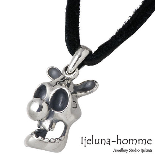 ʥ Ijeluna-homme ͥå쥹 ǥ   С 奨꡼ 饦 ץҥ 925 󥰥С AT-003P