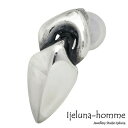 【ポイント10倍 マラソン期間中 】 アイジェルナオム Ijeluna-homme ピアス レディース メンズ シルバー ジュエリー 1個売り 片耳用 925 スターリングシルバー AT-010P