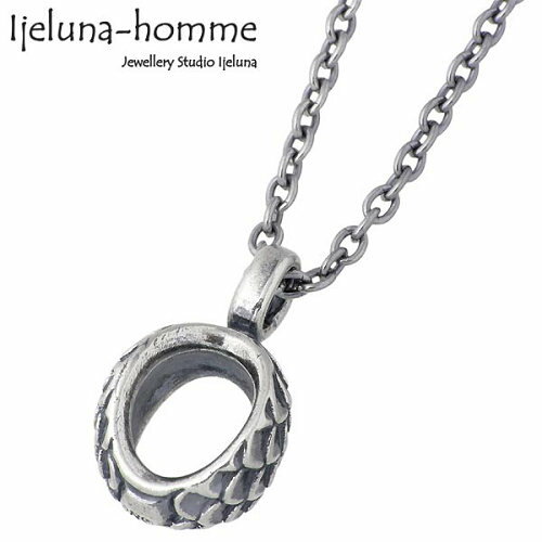 ペンダント アイジェルナオム Ijeluna-homme ネックレス レディース メンズ シルバー ジュエリー 鱗 メガネホルダー 925 スターリングシルバー AT-063P