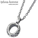 ネックレス アイジェルナオム Ijeluna-homme ネックレス レディース メンズ シルバー ジュエリー 鱗 メガネホルダー 925 スターリングシルバー AT-063P