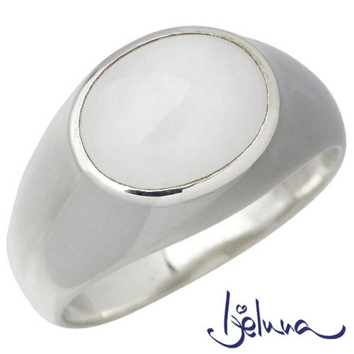 【ポイント5倍！ブラックフライデー！】 アイジェルナ Ijeluna シルバーリング 8x10mmク ...