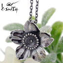 P[X~X K-SMITH o[Xf[ t[ Vo[ lbNX 3 Birthday Flower Pendant KF-N-03