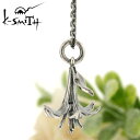 P[X~X K-SMITH o[Xf[ t[ Vo[ lbNX7 Birthday Flower Pendant KF-N-07