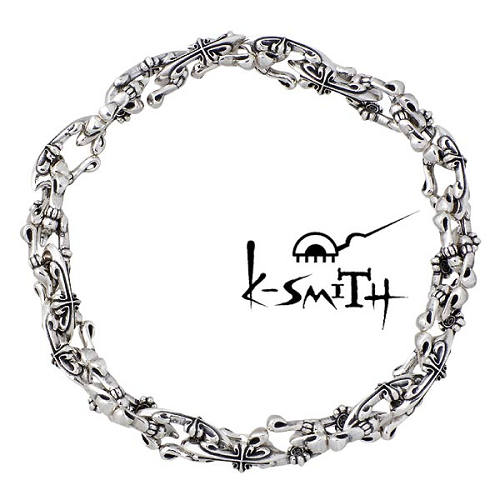 ケースミス K-SMITH ブレスレット メンズ シルバー ジュエリー 25PC 925 スターリングシルバー KI-0138