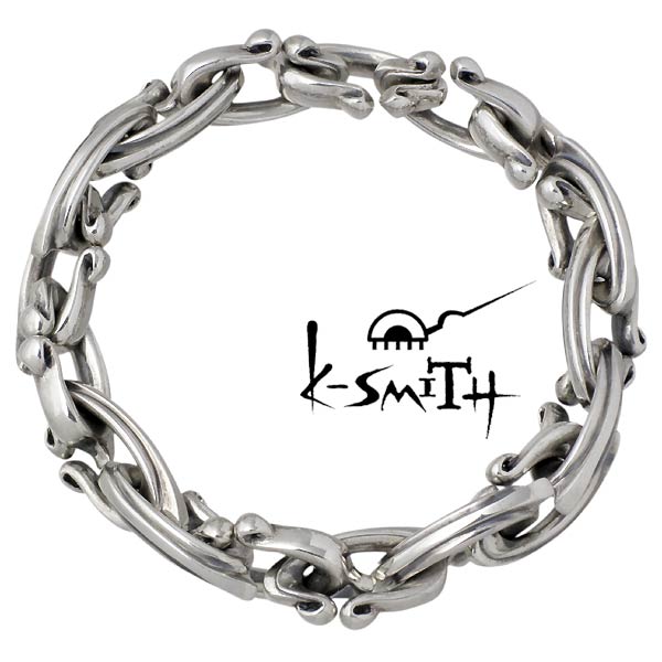 ケースミス K-SMITH ブレスレット メンズ シルバー ジュエリー チェーン 925 スターリングシルバー KI-364-B
