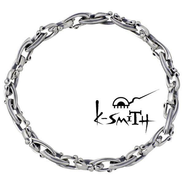 ケースミス K-SMITH シルバー チェーン ブレスレット アクセサリー シルバー925 スターリングシルバー KI-386-B