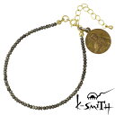 ケースミス K-SMITH ブレスレット メンズ シルバー ジュエリー パイライト 925 スターリングシルバー KI-P-B-L