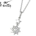 【ポイント3倍!18日限り 】 ケースミス K-SMITH ネックレス レディース 太陽 シルバー ジュエリー 惑星 キュービック 925 スターリングシルバー...