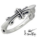 【ポイント5倍!27日まで】 ケースミス K-SMITH クロス シルバー リング レディース リング 十字架 指輪 アクセサリー 8〜11号 シルバー925 ...