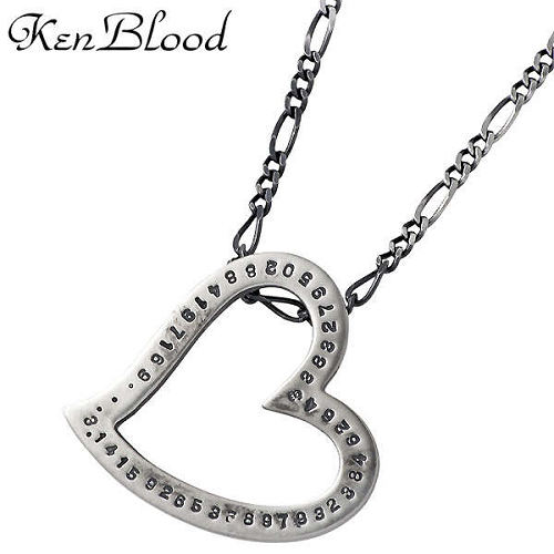 ケンブラッド KEN BLOOD ネックレス レディース シルバー ジュエリー S アンティーク仕上げ オープンハート 925 スターリングシルバー KB-KP...