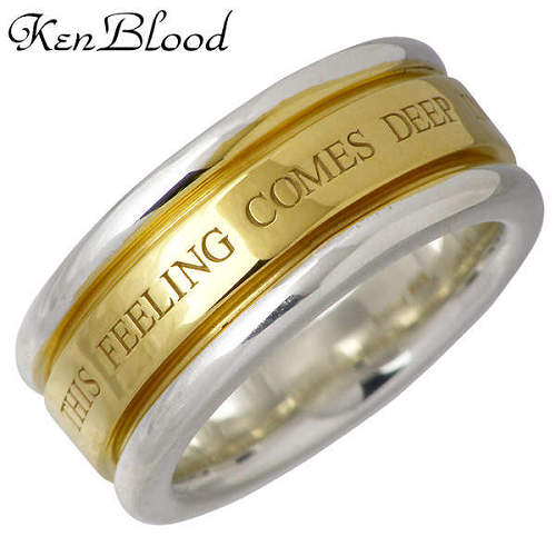 指輪 ケンブラッド KEN BLOOD リング 指輪 レディース シルバー ジュエリー メッセージ 925 スターリングシルバー KB-KR-164