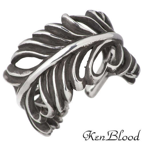 ケンブラッド KEN BLOOD リング 指輪 レディース フェザーハート シルバー ジュエリー 羽 925 スターリングシルバー KB-KR-215