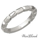 ケンブラッド KEN BLOOD リング 指輪 レディース バゲット シルバー ジュエリー 9~25号 925 スターリングシルバー KR-259SV