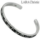 【ポイント5倍!13日まで!】 ララクリスティー LARA Christie セイントグラス バングル アクセサリー BLACK Label ブレスレット アク...