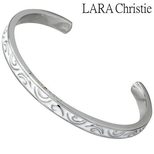 【ポイント5倍!30日まで!】 ララクリスティー LARA Christie セイントグラス バングル アクセサリー WHITE Label ブレスレット アク...