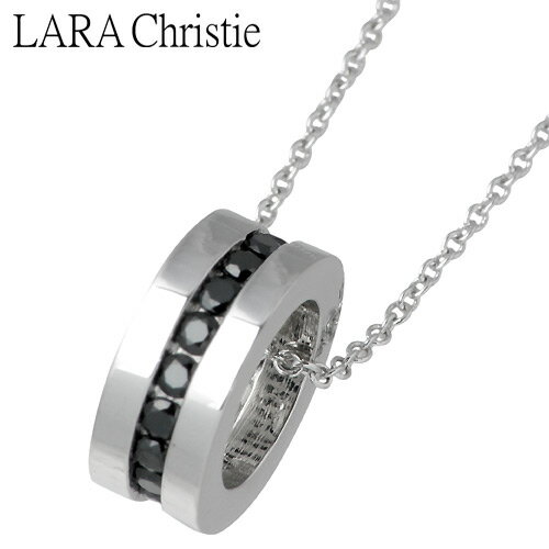 ララクリスティー ララクリスティー LARA Christie エタニティ シルバー ネックレス アクセサリー BLACK Label シルバー925 スターリングシルバー LA-P471-B