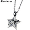 【ポイント10倍 マラソン期間中 】 エムズコレクション M's collection ネックレス レディース スター メンズ シルバー ジュエリー ブランブル...