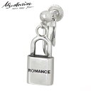 エムズコレクション M's collection シルバー イヤリング PADLOCK 南京錠 1個売り 片耳用 レディース メンズ XE-027