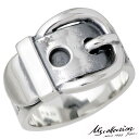 【ポイント5倍!27日まで】 エムズコレクション M's collection シルバーアクセサリー リング バンドオブアウトサイダース ベルト シルバー 指輪...