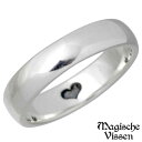 マジェスフィッセン Magische Vissen シルバー リング 裏 ハート メンズ 指輪 アクセサリー 1〜25号 シルバー925 スターリングシルバー ...