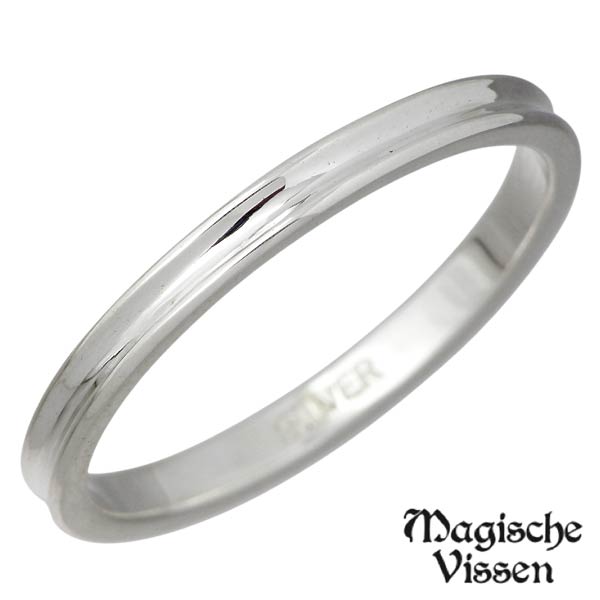 マジェスフィッセン Magische Vissen 細レール シルバー リング 指輪 アクセサリー 3〜30号 シルバー925 スターリングシルバー OZR-1...