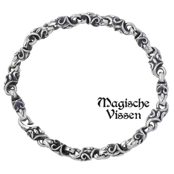 マジェスフィッセン Magische Vissen シルバー ブレスレット アクセサリー メンズ シルバー925 スターリングシルバー OZX-018M