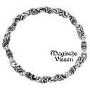【ポイント5倍! 13日まで!】 マジェスフィッセン Magische Vissen シルバー ブレスレット アクセサリー メンズ シルバー925 スターリング...