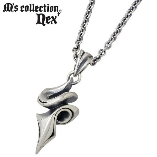 エムズコレクション M's collection シルバー ネックレス アクセサリー チェーン付き シルバー925 スタ..