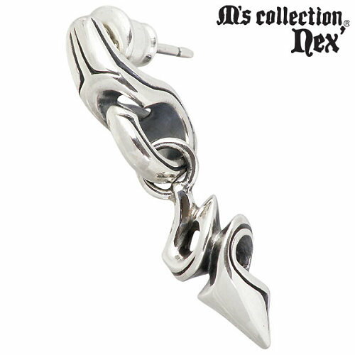 エムズコレクション M's collection スタッド シルバー ピアス アクセサリー 1個売り 片耳用 シルバー925 スターリングシルバー X0208