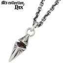 【ポイント5倍!最大1500円OFFクーポン 5/6まで】 エムズコレクション M's collection ネックレス レディース シルバー ジュエリー レッ...