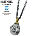 セインツxベルセルク BERSERK×SAINTS ベヘリット シルバー ネックレス アクセサリー 覇王 メンズ BSS-P-06SV