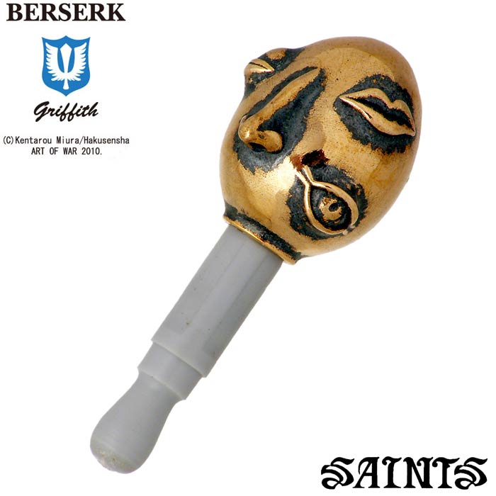 セインツxベルセルク BERSERK×SAINTS ベヘリット スマートフォンピアス アクセサリー 覇王 メンズ イヤホンジャック BSS-SP-01