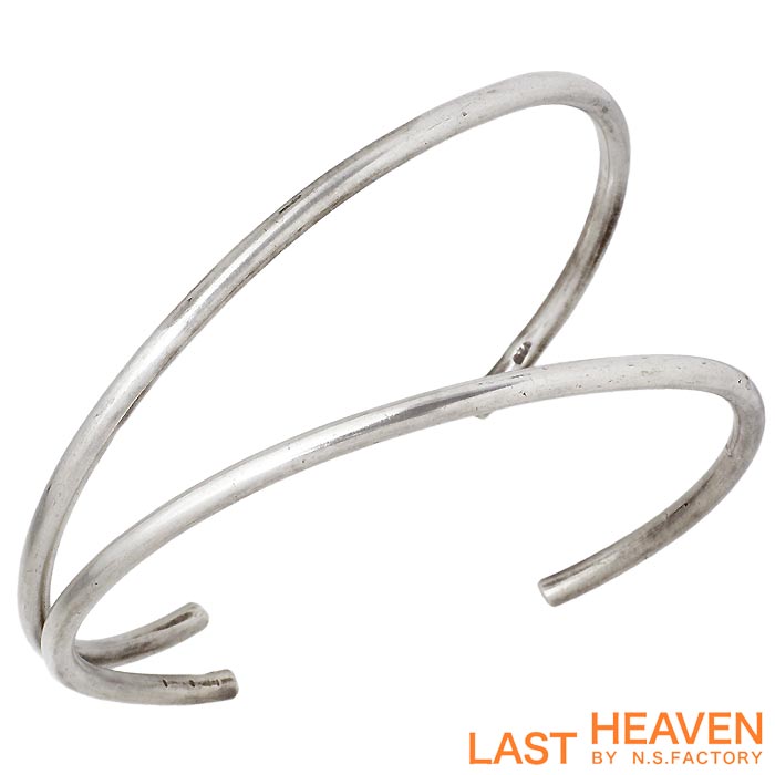 ラストヘブン LAST HEAVEN ハンドメイド シルバー ペア バングル アクセサリー ブレスレット アクセサリー LHB-902-P